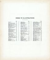 Index to Illustrations, Steele County 1937